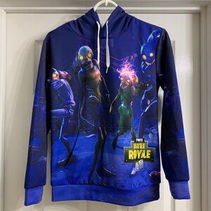 Fortnite Battle Royal Boys Hoodie, Size Medium, NWOT